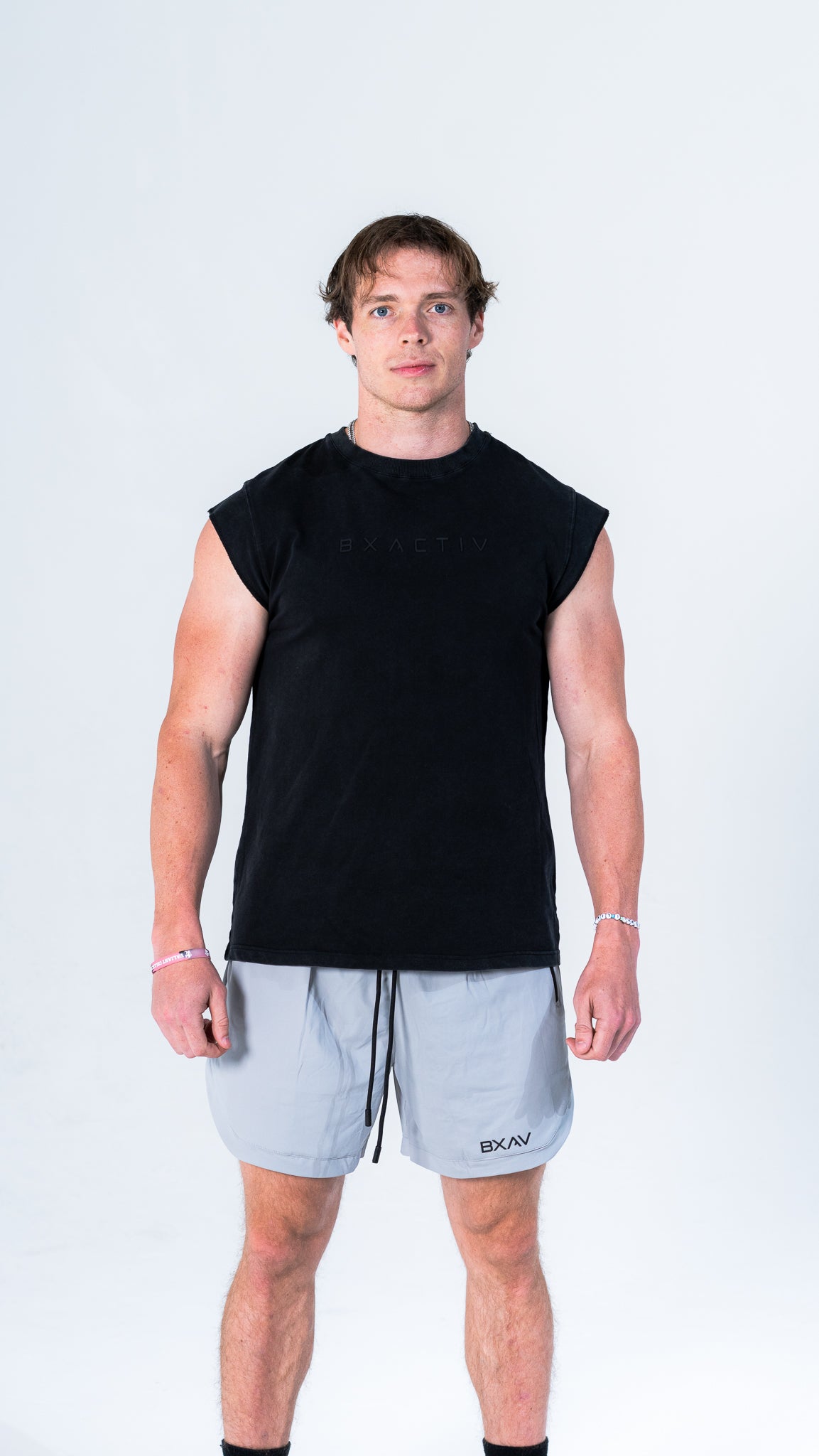 Capped Sleeve T-Shirt (Vintage Black)